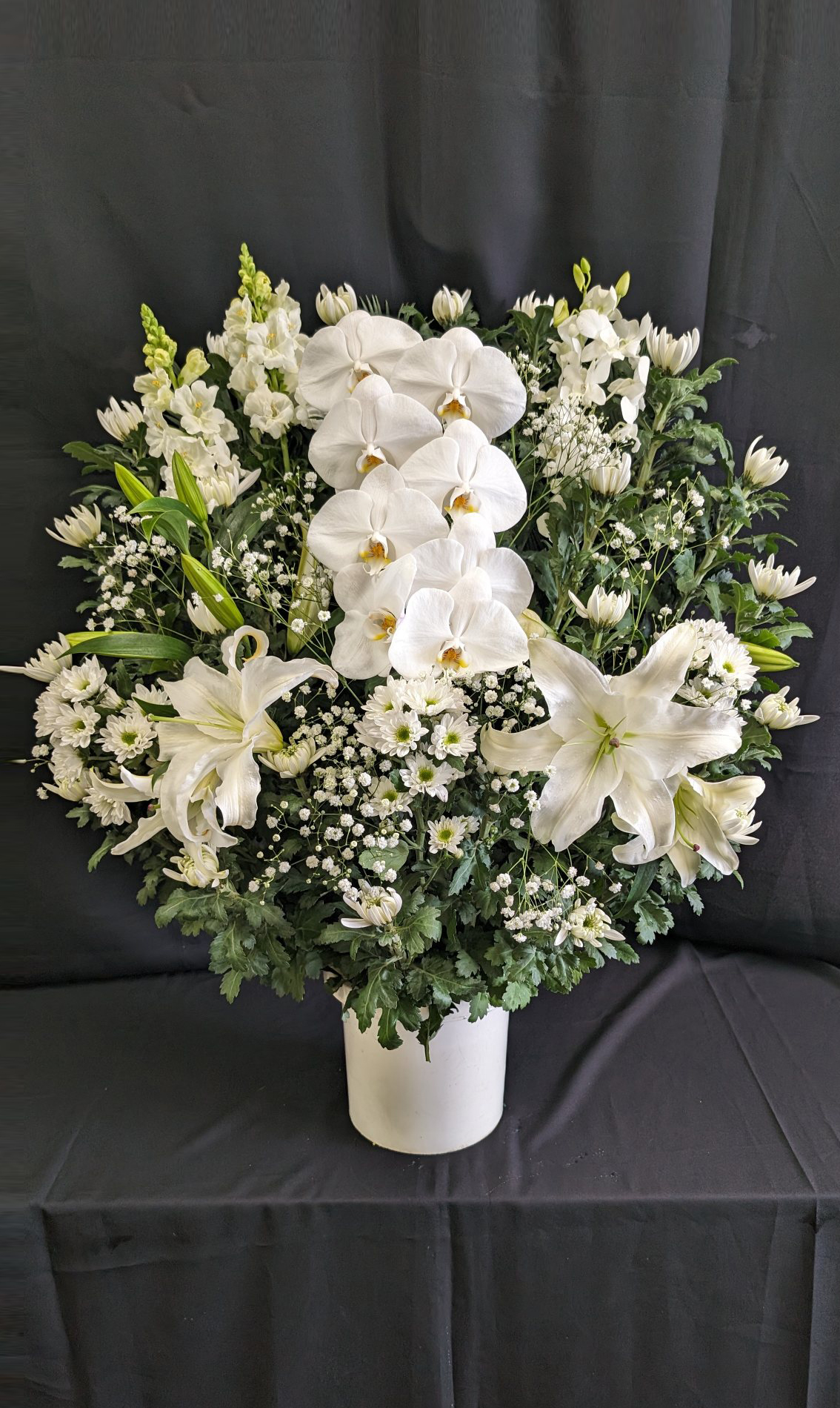 白い供花 22,000円